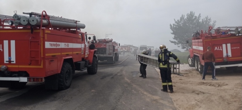 пожар посёлке Доброград
