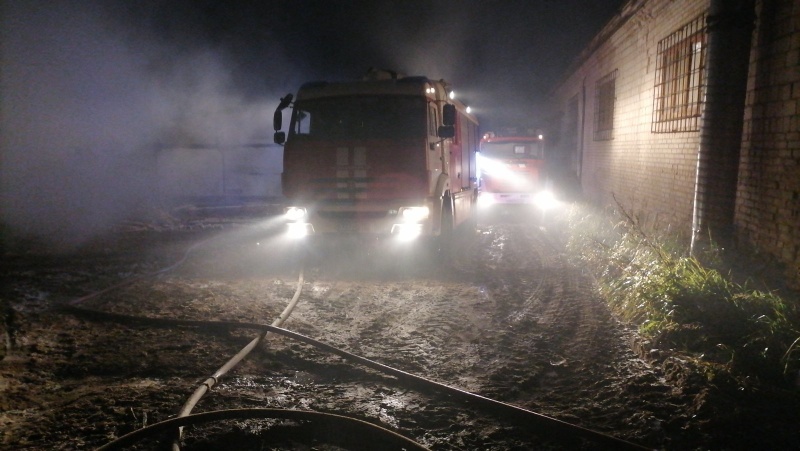 Пожар в деревне Бабенки