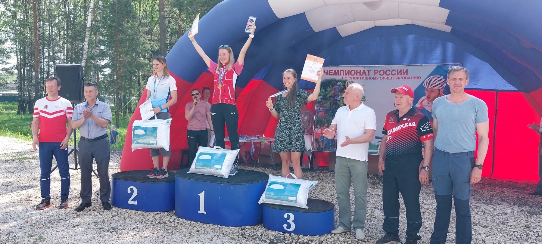 соревнований Чемпионата России и Первенства России по спортивному ориентированию в велокроссовых дисциплинах.