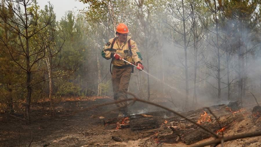 Ситуация с природными пожарами во Владимирской области на 26 августа