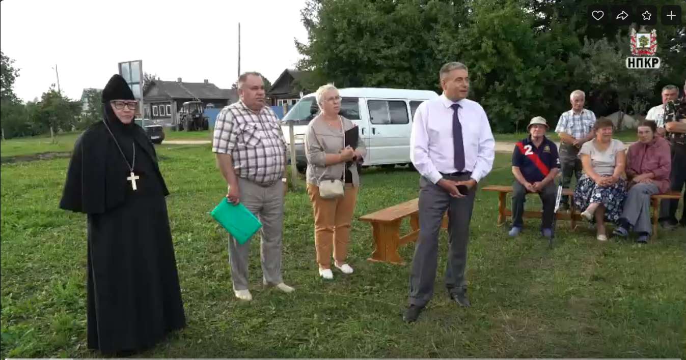 Рабочий визит Вячеслава Скороходова в населенные пункты Клязьминского сельского поселения
