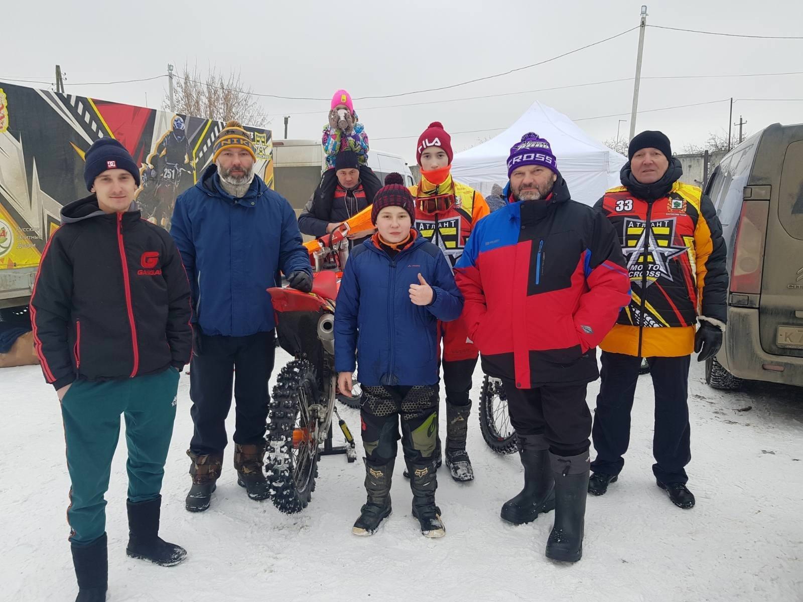 традиционный зимний мотокросс и второй этап кубка Владимирской области
