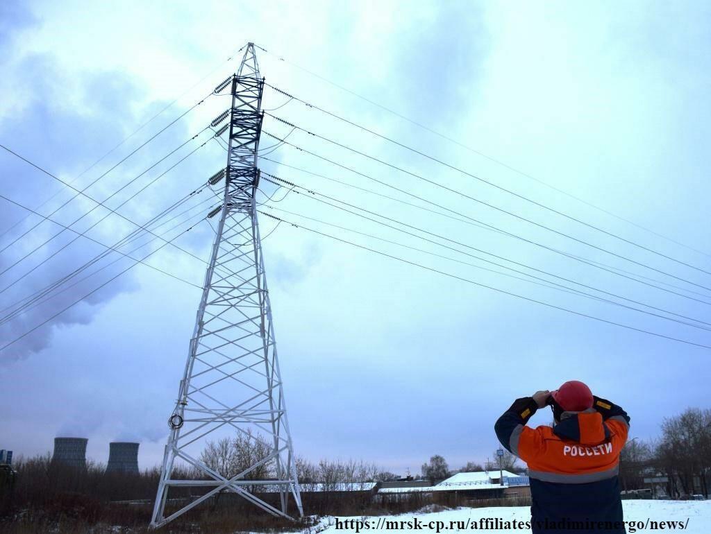Энергетики «Владимирэнерго» ведут работы в условиях непогоды