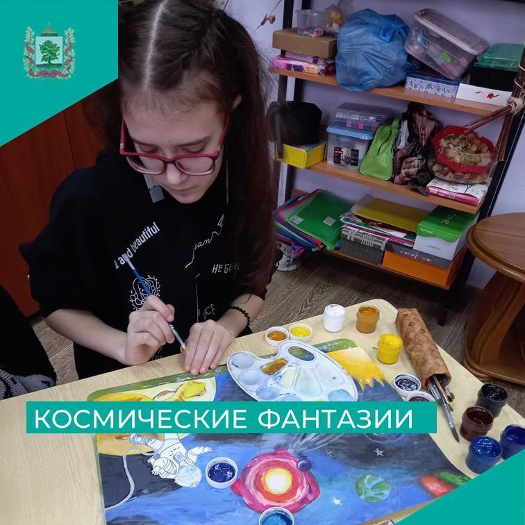 Космические фантазии школьников из Ковровского района