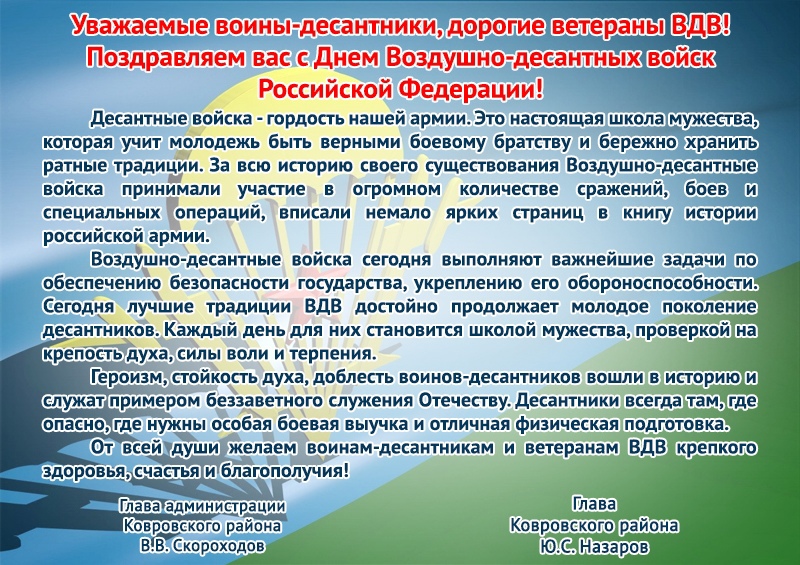 С днём ВДВ!!!